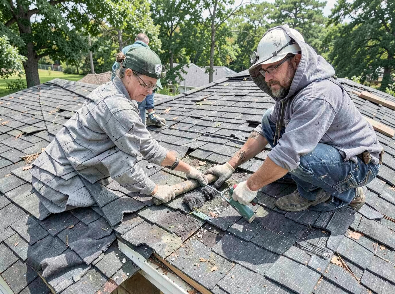 roofing contractor in North End, IL