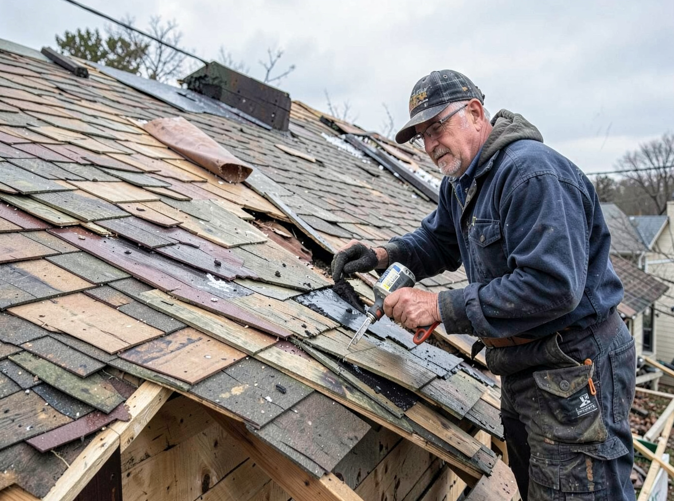 roofing contractor in East Springfield, IL